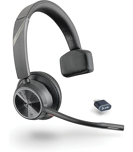 Amazon.com: Poly - Voyager 4310 UC Wireless Headset (Plantronics